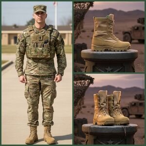 NEW Danner Rivot TFX 8" Coyote 1200G Insulated Boots - 51517 - Men’s 11 R